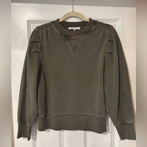 Frame 3/4 length sweatshirt
